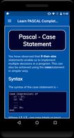Learn PASCAL Complete Guide capture d'écran 2