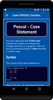 Learn PASCAL Complete Guide скриншот 2