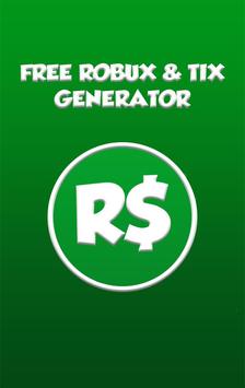 Free Robux For Roblox Genertor For Android Apk Download - how to change robux icon to tix icon