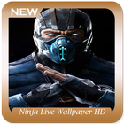 Ninja Live Wallpaper HD icône