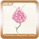 Tekening kalligrafie Naam Art-APK