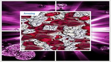 Pink Diamonds Live Wallpaper 스크린샷 3