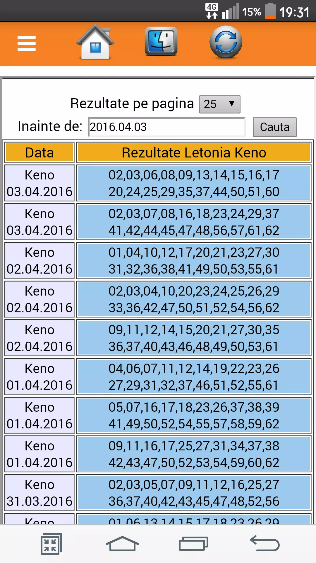 Rezultate Loto Letonia Keno APK for Android Download