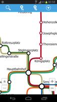 Munich Metro Map الملصق
