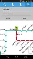 Santiago Metro Map capture d'écran 3