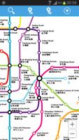 Shanghai Metro Map Cartaz