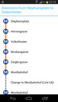 Vienna Metro Map скриншот 1