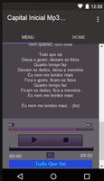 Capital Inicial Musica Letra تصوير الشاشة 3
