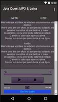 Jota Quest Musica Letra Ekran Görüntüsü 3