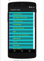 Leonardo Letras capture d'écran 1