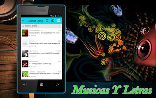 Damas Gratis Musicas y Letras स्क्रीनशॉट 3