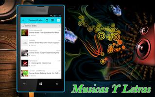 Damas Gratis Musicas y Letras スクリーンショット 3