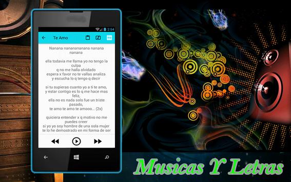 Makano Musicas y Letras Te Amo screenshot 2
