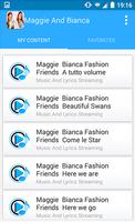 Maggie and Bianca - Musica Lyrics Affiche