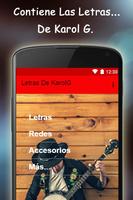 Letras De Karol G poster