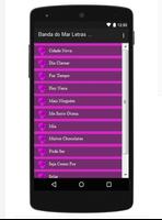 Banda do Mar Letras Canções screenshot 1