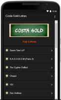 Costa Gold Letras-poster