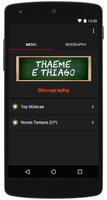 Thaeme e Thiago Letras poster