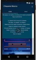 Chayanne letras de la musica اسکرین شاٹ 3
