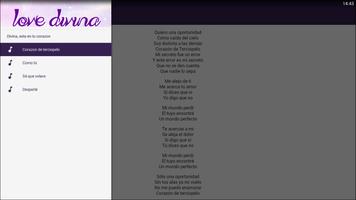 Letras de Divina ảnh chụp màn hình 2