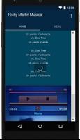 Letras Musica Ricky Martine اسکرین شاٹ 2