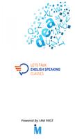 Lets Talk English Speaking Classes plakat