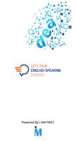 Lets Talk English Speaking Cla poster