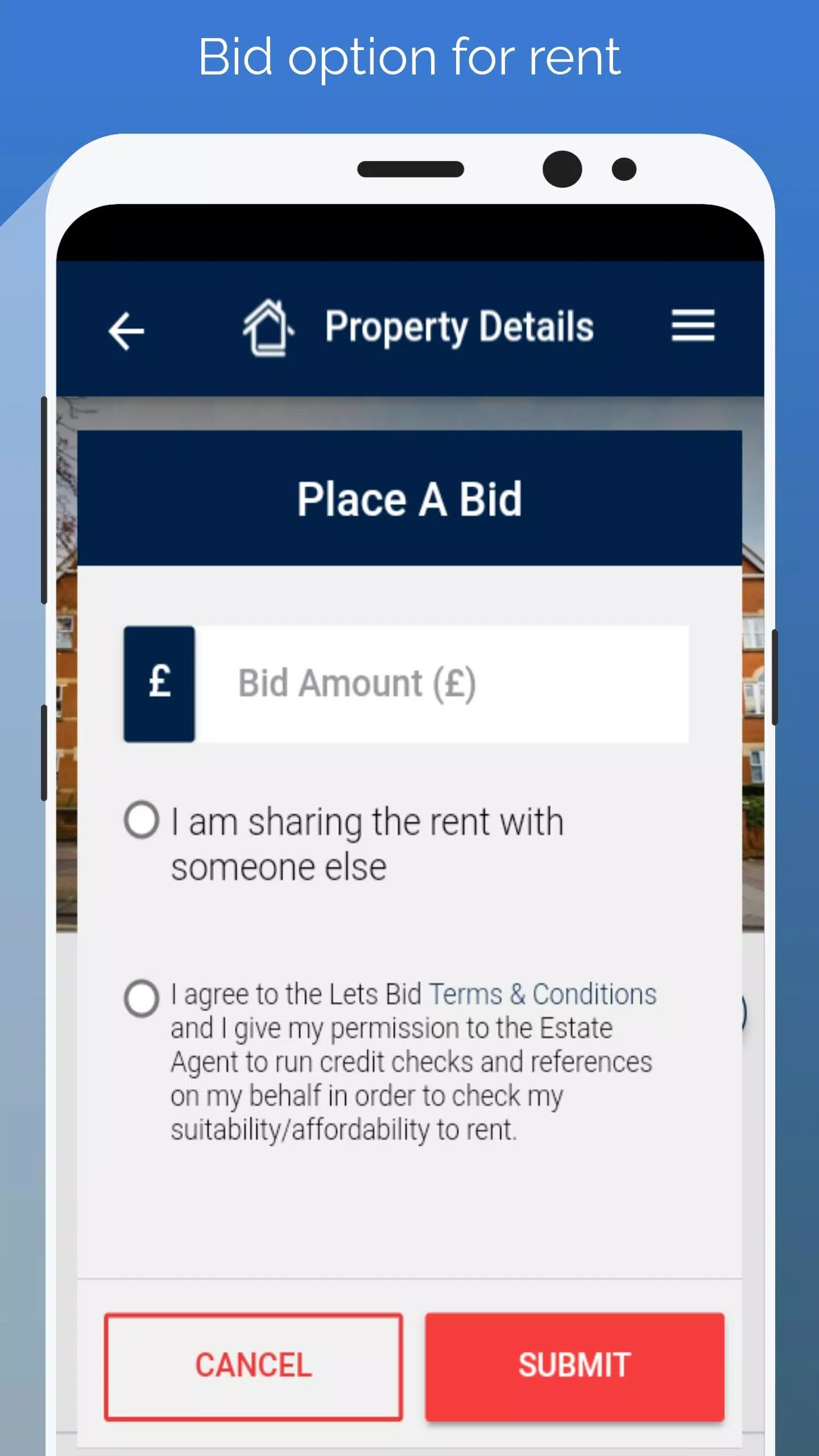 struktur Ønske trug Lets Bid Property - Customer App APK for Android Download