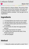 Lettuce Salad Recipes Full screenshot 2