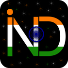 Indian Flag Letter Wallpaper icône