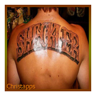 lettering tattoo আইকন