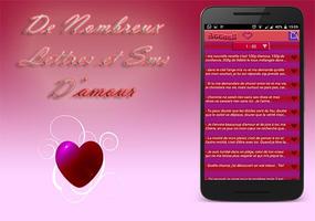 Lettres et SMS d'amour 2017 capture d'écran 2