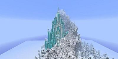 Elsa’s Ice Castle for MCPE-poster