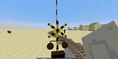Real Train Mod for MCPE Affiche