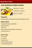 Resep Menu Puasa โปสเตอร์