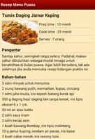 Resep Menu Puasa ภาพหน้าจอ 2