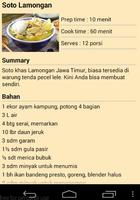 Resep Soto Nusantara capture d'écran 1