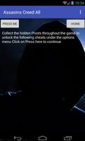 1 Schermata Cheat Codes Levels