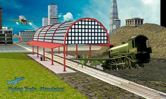 Flying Train Future Race Poster