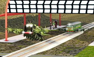 Flying Train Future Race captura de pantalla 1