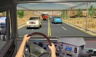 Traffic Highway Truck Racing - Truck Driving capture d'écran 2