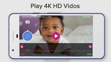 4K Video Player Affiche
