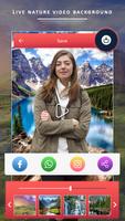 Nature Video Photo Background Editor اسکرین شاٹ 3