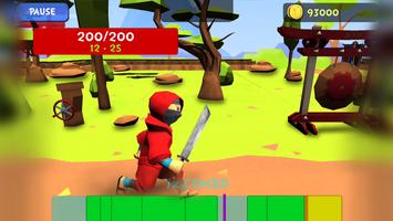 Combo Ninja - Endless Quest اسکرین شاٹ 1