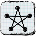 Dots: One touch drawing game
