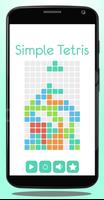 Simple Tetris Plakat