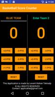 Basketball Score Counter Cartaz