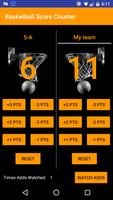 Basketball Score Counter capture d'écran 1