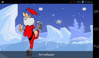 Christmas Live Wallpaper Free تصوير الشاشة 1