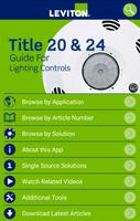 Leviton Title 20 & Title 24 โปสเตอร์